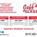 Jeff's Auto Glass - Glass-Auto, Plate, Window, Etc