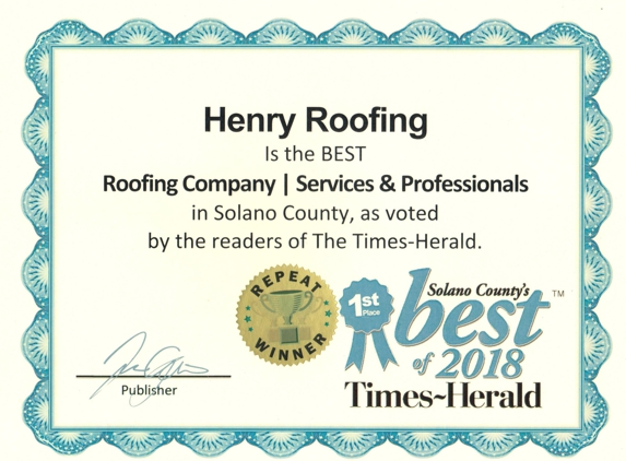 Henry Roofing