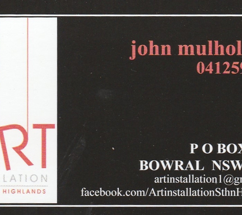 Southern Highlands Art Installation - Mittagong, NSW