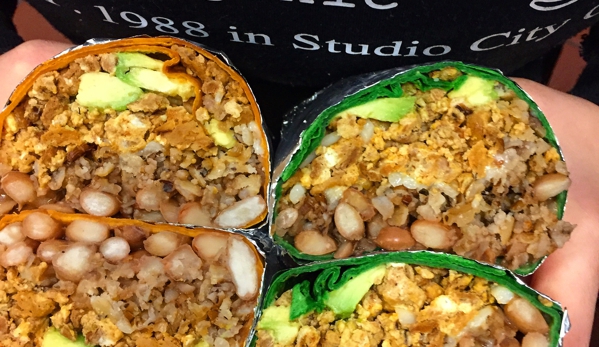 Leonors Vegetarian Mexican Restaurant - Studio City, CA. breakfast burritos
