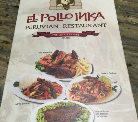 El Pollo Inka - Lawndale, CA. Menus