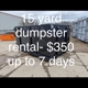 Saginaw Valley Dumpster Rental