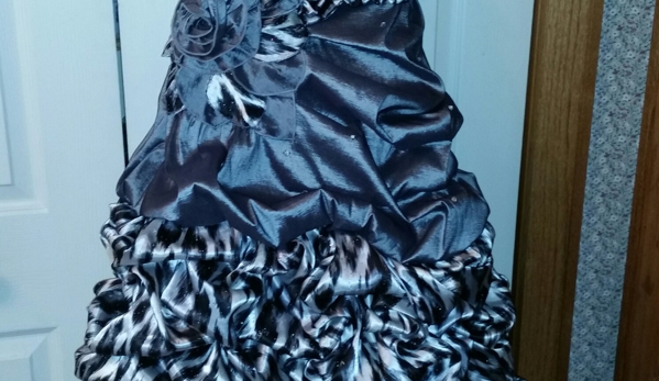 Christine's Alterations - Springfield, OH. Short dress to prom dress