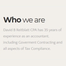 David B Reitblatt, PC - Tax Return Preparation