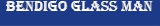 Bendigo Glass Man Logo