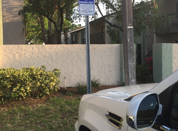 Oasis at Bayside - Largo, FL. A new handicap parking spot