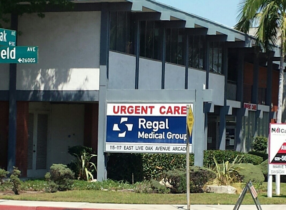 Regal Medical Group Urgentcare - Arcadia, CA. Outside