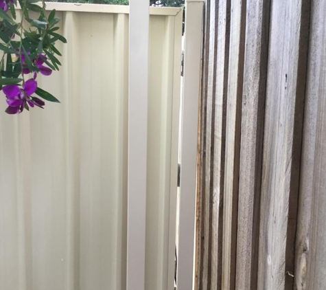 All Round Trade Constructions - Tarneit, VIC. Who puts gates next to fence and then carport in front of it!