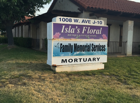 Family Memorial Services - Lancaster, CA
