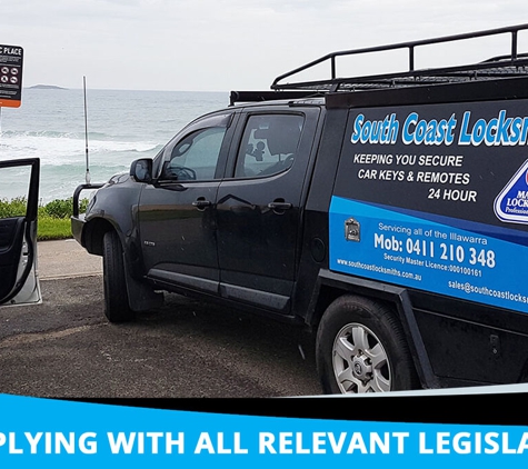 South Coast Locksmiths - Wollongong, NSW. Complying With All Relevant Legislation