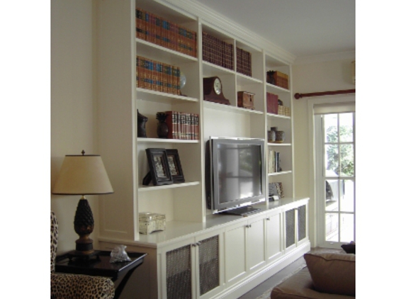 Fine Design Furniture Australia Pty Ltd - Seventeen Mile Rocks, QLD. Built in bookcases - Fine Design Furniture