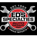Ed's Specialties Auto Repair Inc. - Auto Repair & Service
