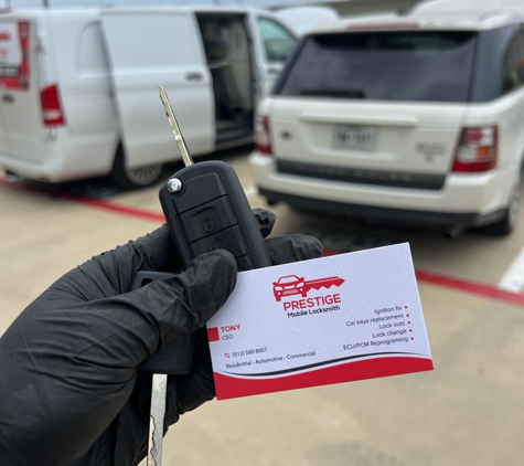 Prestige Mobile Locksmith - Austin, TX. RANGE ROVER KEYS