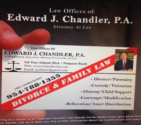 Law Office Of Edward J Chandler - Pompano Beach, FL