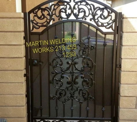 Martin Welding Works. Puertas de entrada de Driveway 