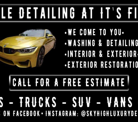 Skyhigh Luxury Detailing - Plantation, FL