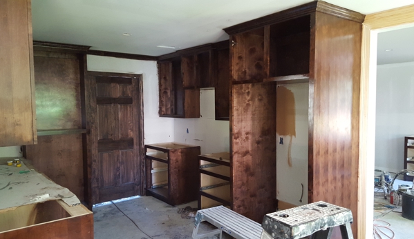 Randy Johnson Painting And Drywall - West Monroe, LA. cabinets after