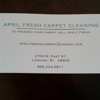 April Fresh Carpet Cleaning gallery