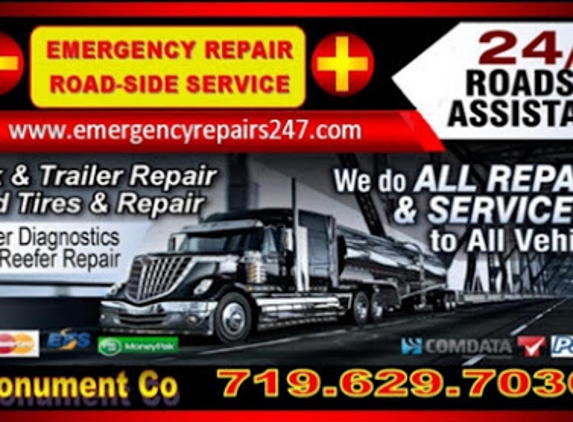 Emergency Repair RoadSide Assistance - Monument, CO