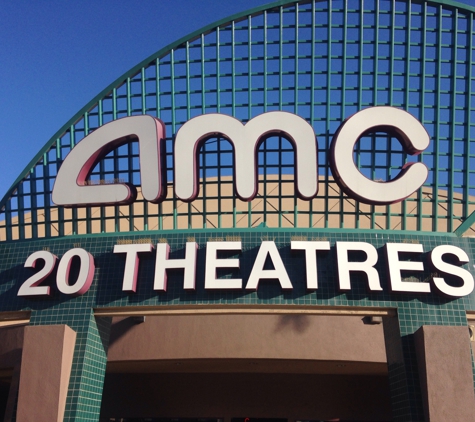 AMC Theaters - Norwalk, CA. Front sign