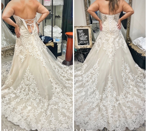 A. Cherie Couture - Boerne, TX. wedding dress alterations