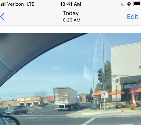 SEPHORA at Kohl's - Visalia, CA. White supermacist stalking truck
