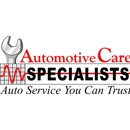 Automotive Care Specialists - Automotive Tune Up Service