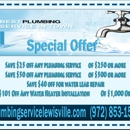 Plumbing Service Lewisville - Plumbing, Drains & Sewer Consultants