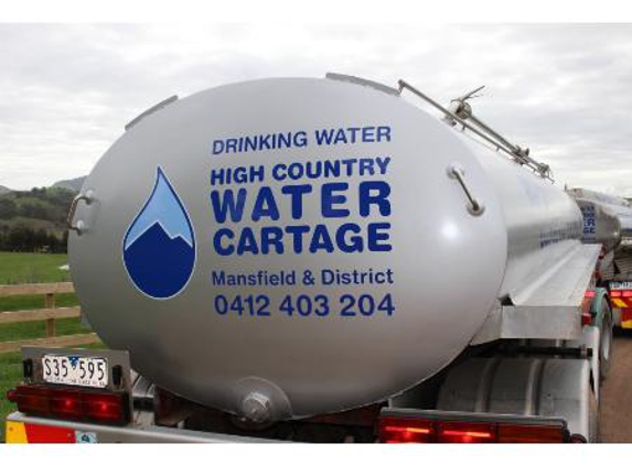 High Country Water Cartage Mansfield VIC - Mansfield, VIC
