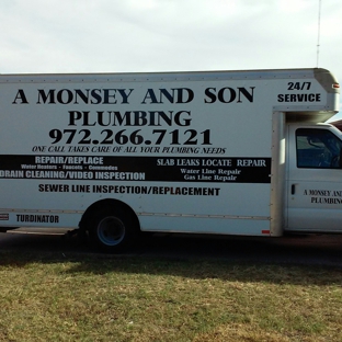 A monsey and son plumbing - Grand Prairie, TX. One call does it all