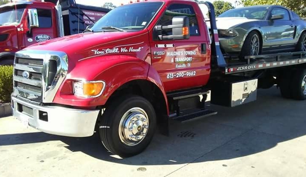 Malone's Discount Towing - Antioch, TN