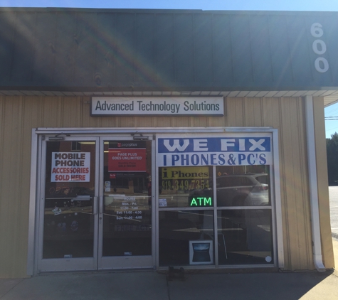 Advanced Technology Solutions - Cary, NC. Storefront across from Fire Station