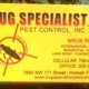 Bug Specialist Pest Control Inc