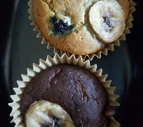 2 Cents Home Grown - Springfield, MA. Homemade gluten  free vegan chocolate, banana  blueberry  muffins