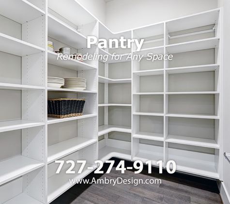 Ambry Design LLC - Largo, FL. Pantry-Designs_Ambry-Design-LLC_Remodeling-for-Any-Space_Florida