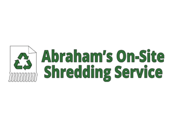 Abraham's On-Site Shredding Service - Muskego, WI