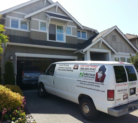 Anderson Carpet Cleaning. We are at your neighbors