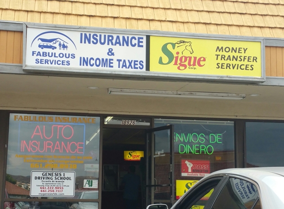 Fabulous Insurance - Canyon Country, CA. Entrance