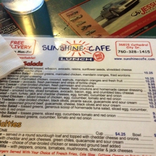 Sunshine Cafe - Cathedral City, CA