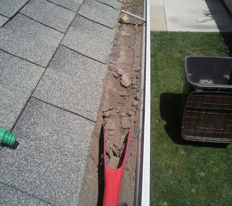 David's Stears window Cleaning - Santa Maria, CA. Are your rain gutters dirty?