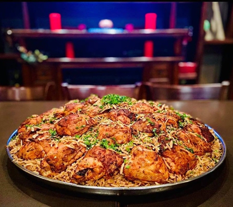 Sababa Mediterranean Cuisine - Richardson, TX. Kabsa with Chicken