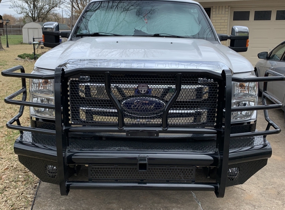 Custom Truck Accessories - Taylor, TX. Cattlemen’s bumper.