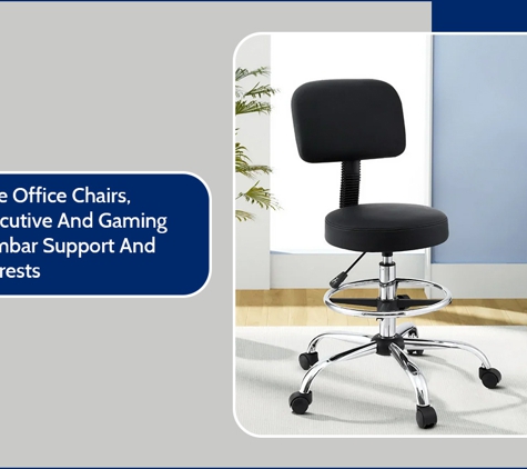 Flea Market - West Melbourne, VIC. Shop Affordable Office Chairs, Ergonomic, Executive And Gaming Chairs With Lumbar Support And Adjustable Armrests