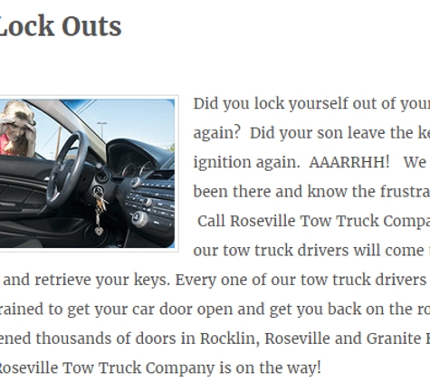 Roseville Tow Truck Company - Roseville, CA