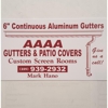 AAAA Gutters & Patio Covers gallery