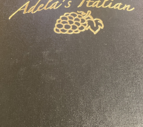 Adela's Italian - Phoenix, AZ. Menu