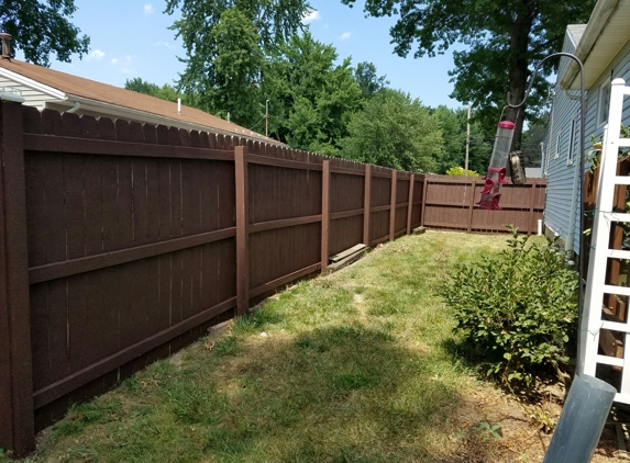 RJ's Handyman Work - Warren, OH. my fence