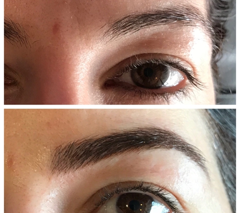 Eyebrows etc - Southfield, MI. Microblading. Natural and full. By Von