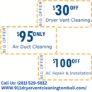 911 Dryer Vent Cleaning Tomball - Janitorial Service
