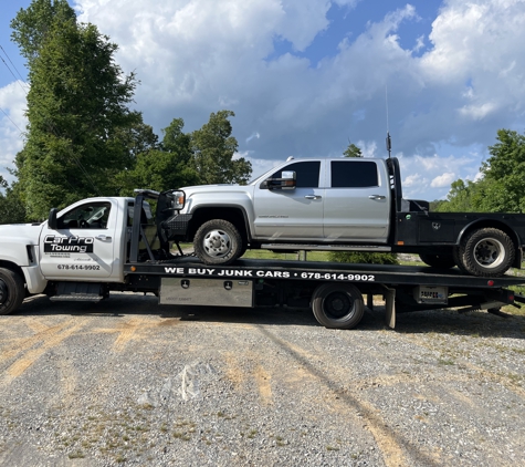 CAR PRO TOWING - Adairsville, GA. Call today for quick and reliable towing. We have the best rates in town. We also buy junk cars boats campers motorcycles four wheelers etc